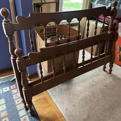 Twin Maple Bed Frame