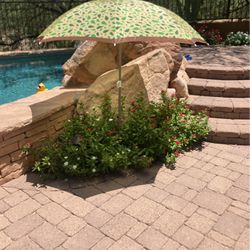 PLANT UMBRELLAS ADD BEAUTY TO YOUR POTTED PLANTS WHILE HELPING PROTECT YOUR PLANT FROM SUN DAMAGE,brand New
