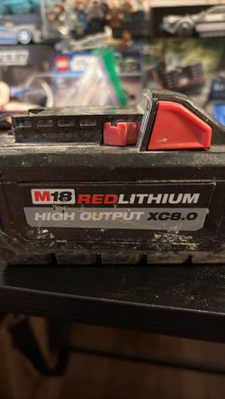 M18 high output battery pack xc8.0