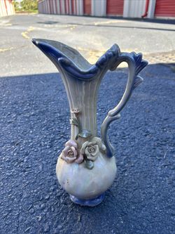 Vintage Iridescent Pitcher