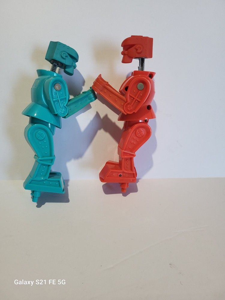 Rock Em Sock Em Replacement Red And Blue Robots