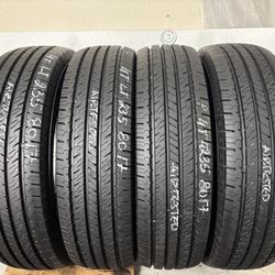 Set 4 Tires Lt 235 80 17 Greenmax Optimum Sport Like New No Repairs