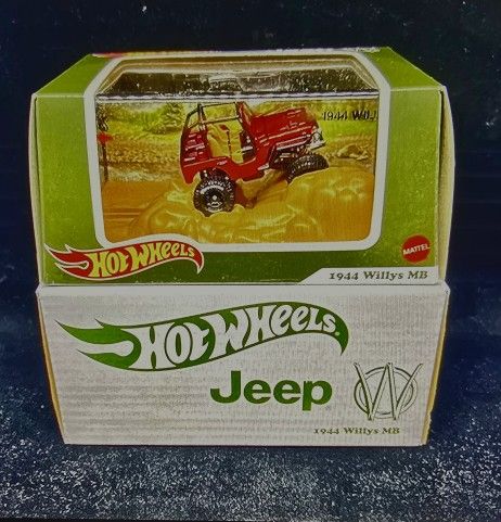 Hot Wheels RLC Willys Jeep W/working Suspension