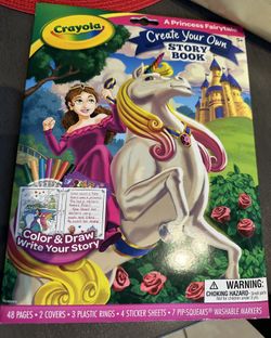 Crayola Create Your Own Storybook Princess 
