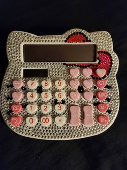 Hello Kitty Jeweled Calculator