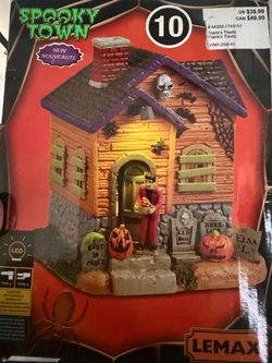 Lemax Spooky Town Frank’s Treats