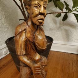 Haitian vintage carvings