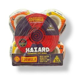 Hazard Wheels X Madness skateboards CS Formula Skateboard Wheels 53mm 101a 