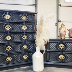 1970s Vintage Dresser and Nightstand