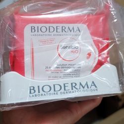 Bioderma Cleansing/makeup Removing Beauty Wipes 6 Pack New 