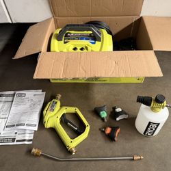 RYOBI Pressure Washer Electric 1200psi 1.8gpm Automotive High Flow/brand New