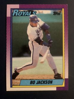 Collection of 3 Bo Jackson Baseball Cards (MT)