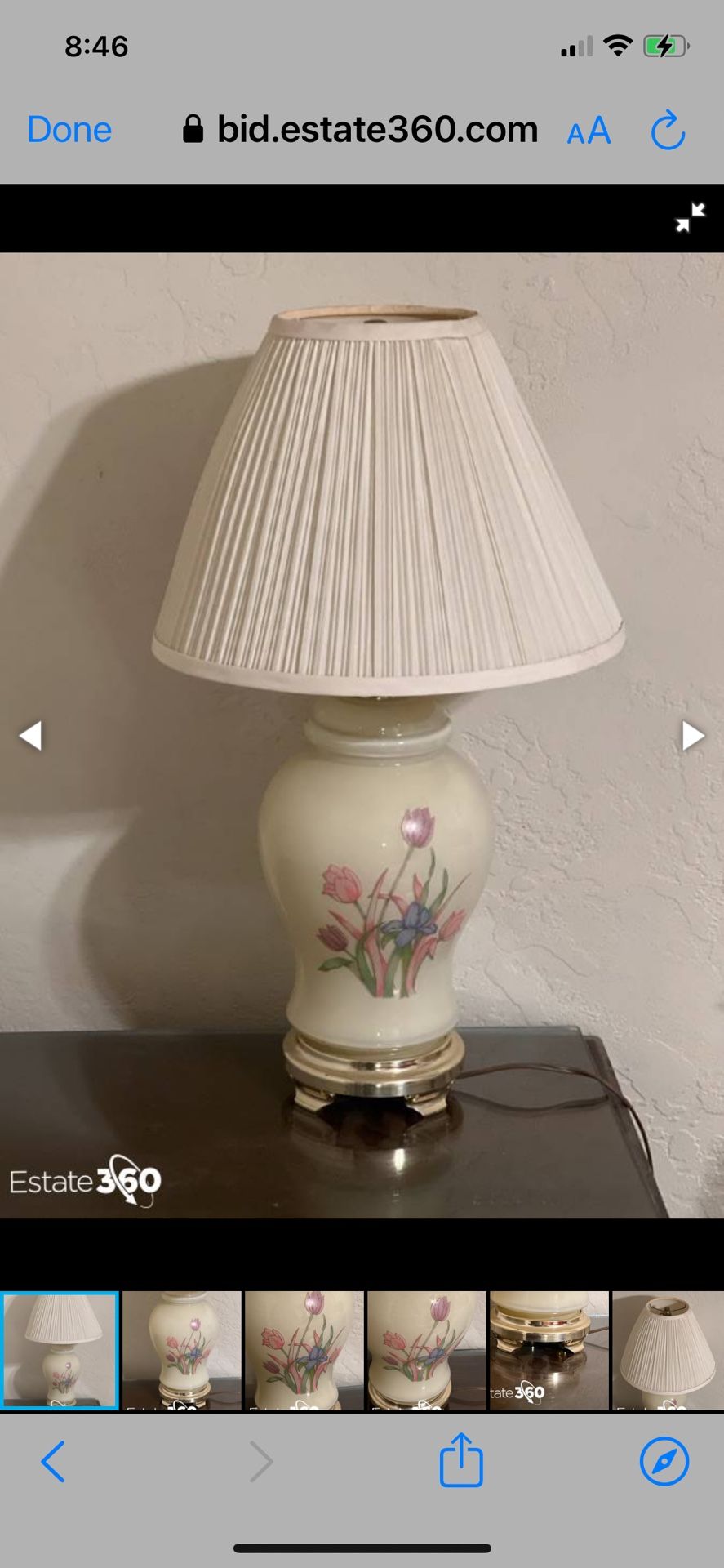 Underwriters Laboratory Table Lamp