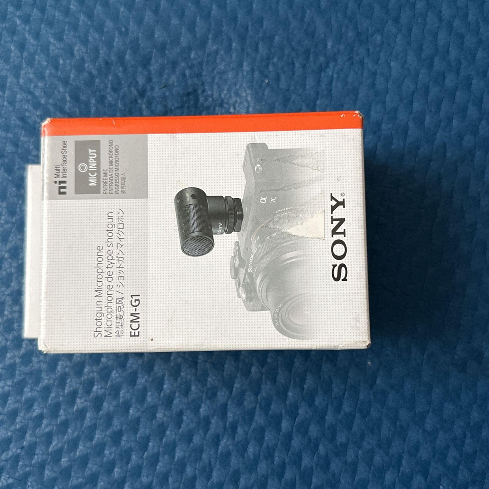 SONY SHOTGUN MICROPHONE