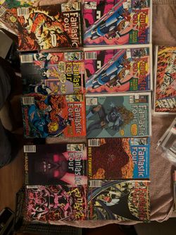 Vintage Fantastic Four Marvel Comics Lot - #347 #267 #281 #282 + More