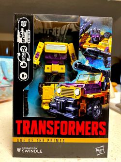 *case fresh* Transformers Age of the Primes Combaticon Swindle - In-Hand