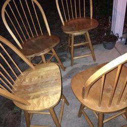 Set of 4 bar stools