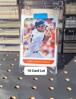 ⚾️ (10) 2021 Donruss Rickey Henderson Cards