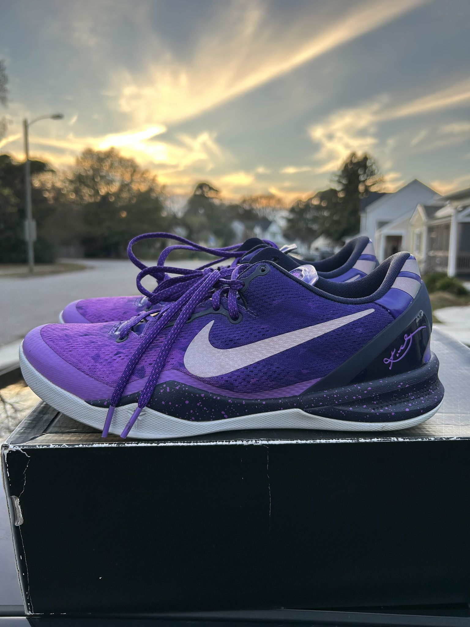 Kobe 8 Purple Gradient