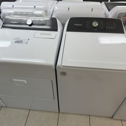 Lavadora Y Secadora Whirlpool De Gran Capacidad 