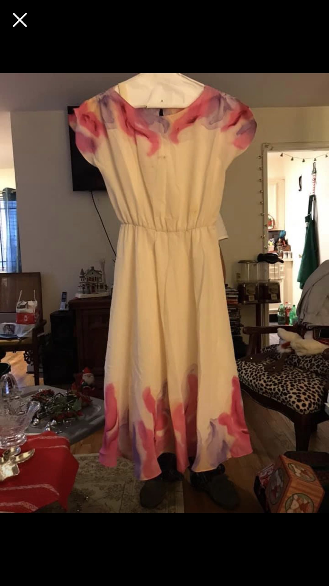 Beautiful dress.