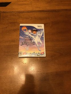 Dora Snaow Princess Wii Game