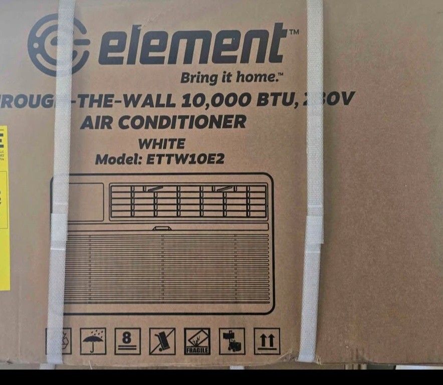 New/box AC Unit Through Wall