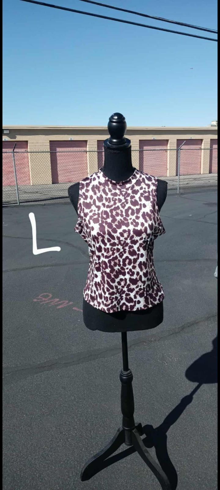 brand new ladies top size L pickup 2-11 pm rainbow/Charleston cash only read description