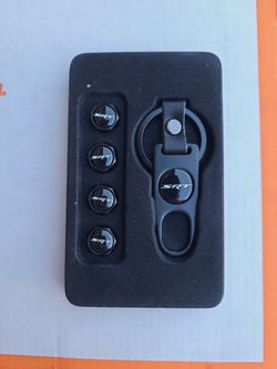 Brand new srt dodge HD time valve caps and keychain