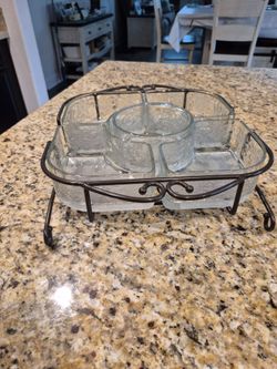 Princess House - entertainer dish