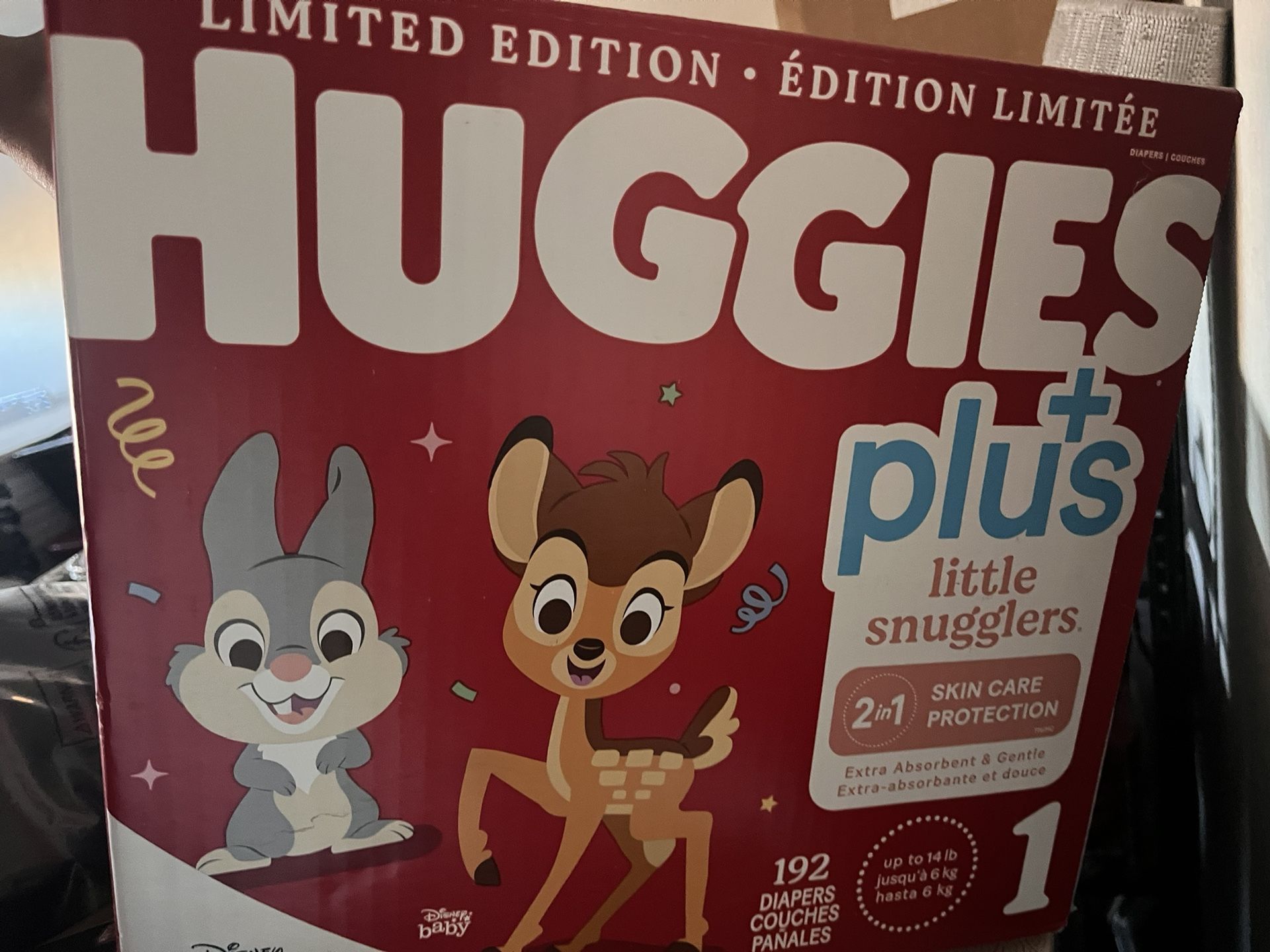 Huggies Size 1 Diapers 192 Count