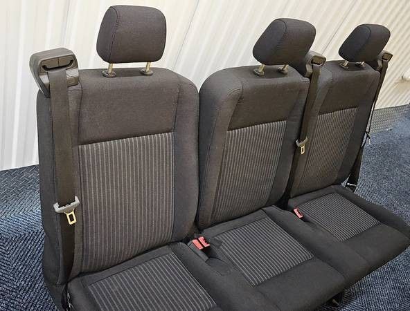 Reclining Seat Ford Transit bench triple rear pass van seats recliner
