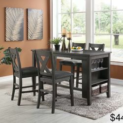 Counter Height Dining Table Set 