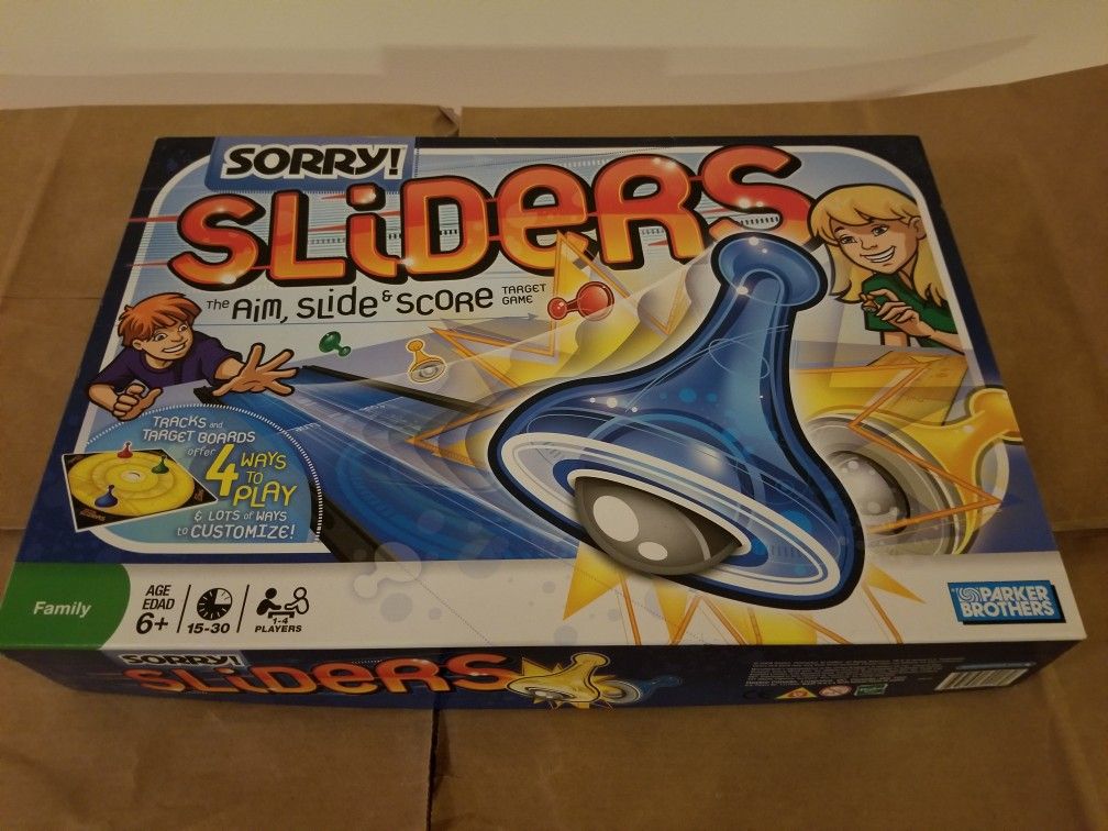 Sorry Sliders Board Game