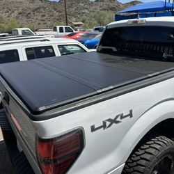 Hard Tri-Fold Bed Cover Ford F150 Fits 04-14