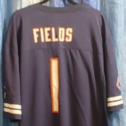 Chicago Bears Size 3XL NFL Team Apparel #1 JUSTIN FIELDS "HOME" Jersey (UNWORN)😇MINT CONDITION! Please Read Description.
