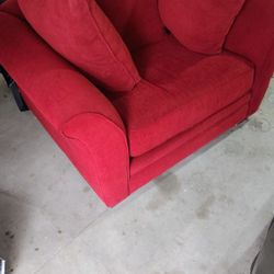 Red Loveseat 