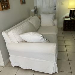 Almost New Comfy Slipcover  Sofa / Couch