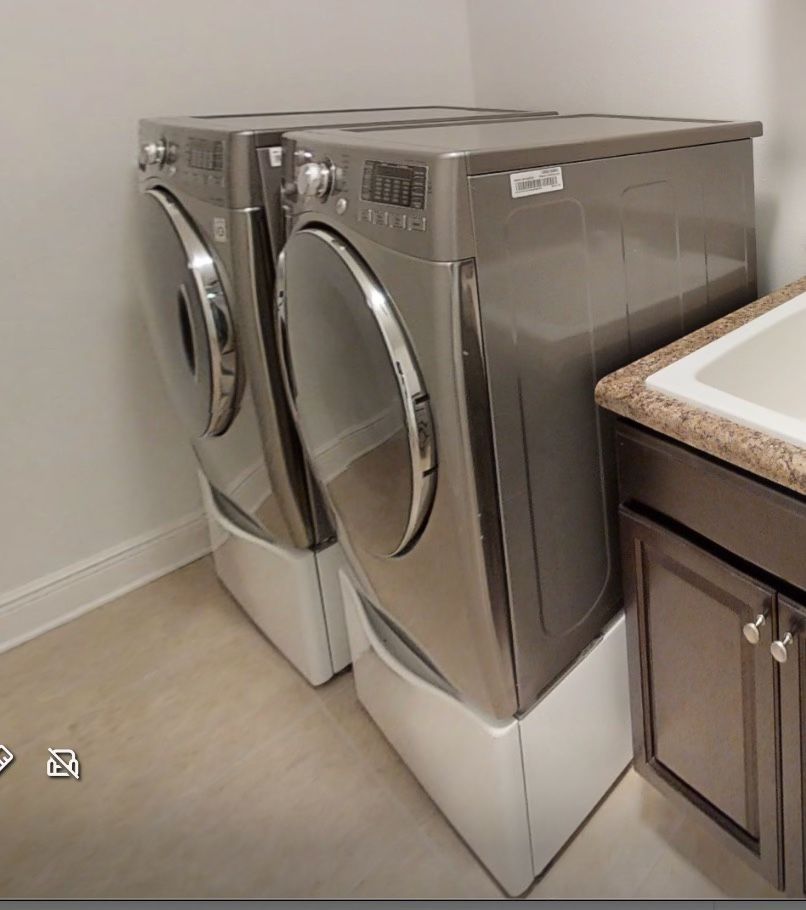 LG Front Load Washer & Dryer Set – $400 (Used)
