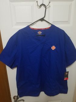 Dickies Unisex scrubs Top Brand New!!