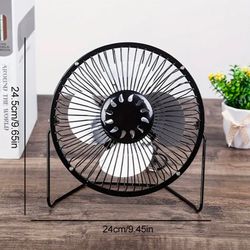 Portable USB Fan for Office, Dorm, and Car - Quiet, Compact, and Efficient Cooling Solution