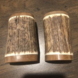 Elk Antler Salt & pepper Shakers 