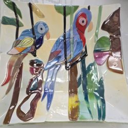 Sebino Arte, Handmade In Italy Decorative Dish. 9"x9" PLEASE READ DESCRIPTION