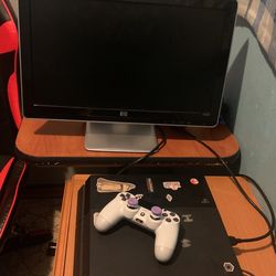 Selling Ps4,controller And Hp Monitor