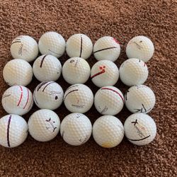 20 5A- Newer Titleist AVX PRO V1/X GOLF BALLS