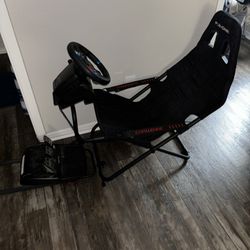 Ps5 Logitech Wheel  With Play Seat 