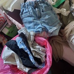 Bag Of Girl Clothes Sizes 6X/7