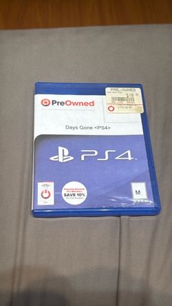 Days gone ps4 disc game