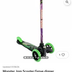 Monster Jam Balancing Scooter