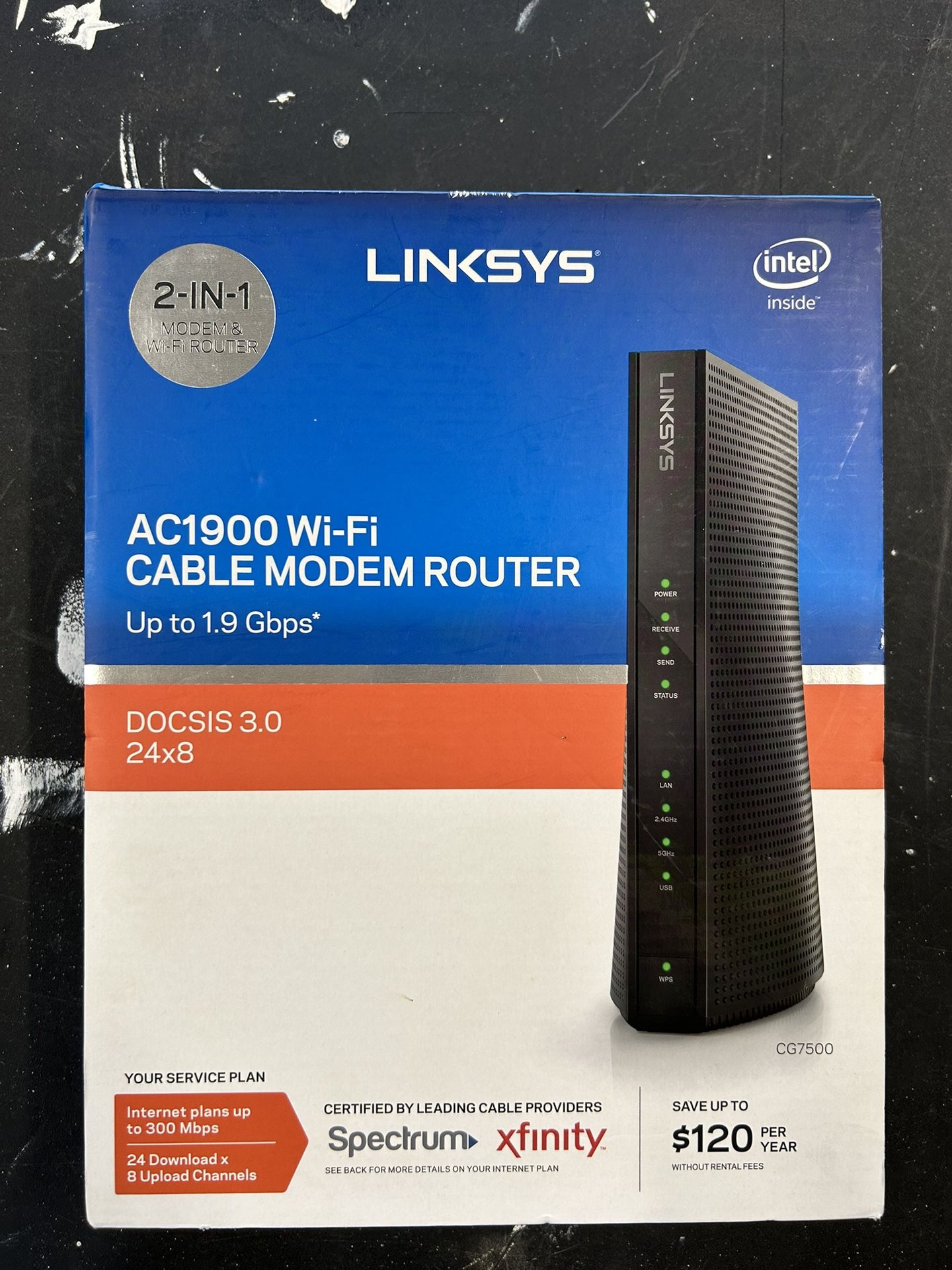 Linksys AC1900 Modem & Router